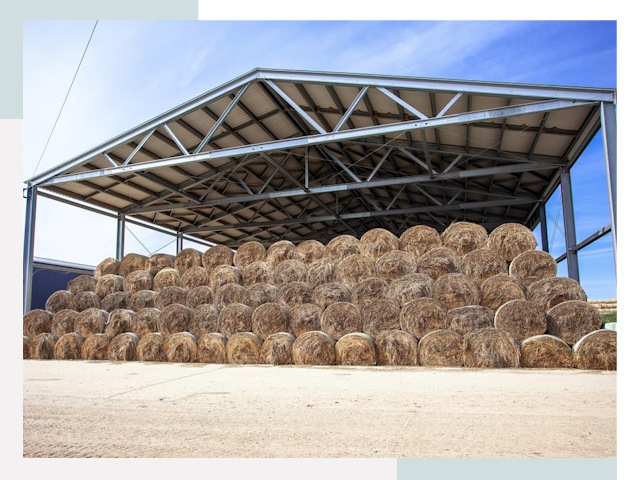 Строительство сенохранилищ в Гатчина от 617 руб.