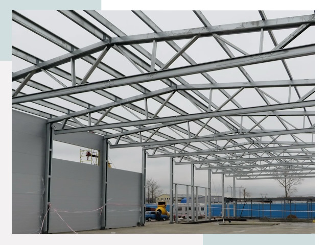 Строительство складов в Гатчина от 617 руб. за м²