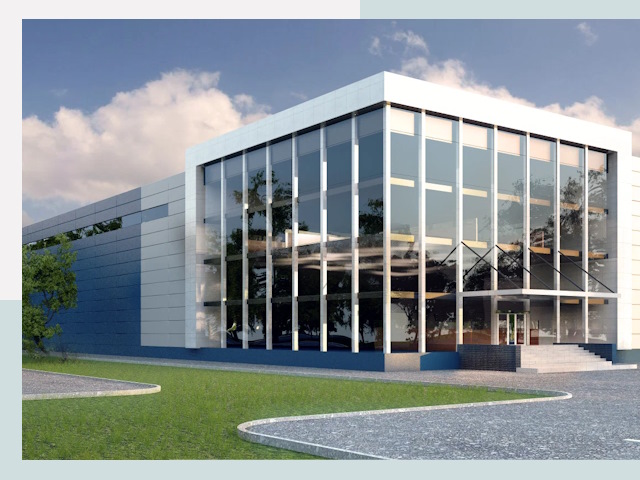 Торговые здания в Гатчине