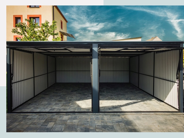 Гаражи из металлоконструкций от 617 руб. в Гатчина