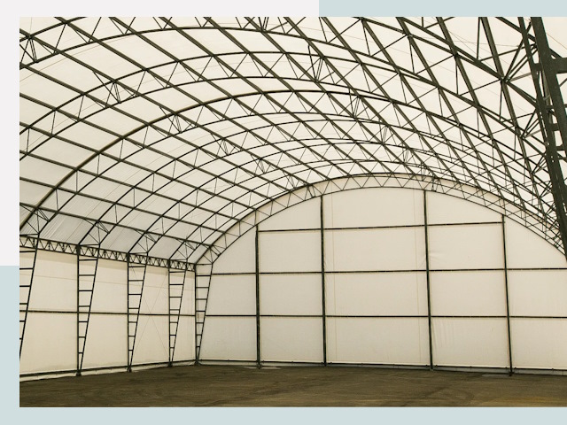 Арочные ангары от 617 руб. в Гатчина и Ленинградская область