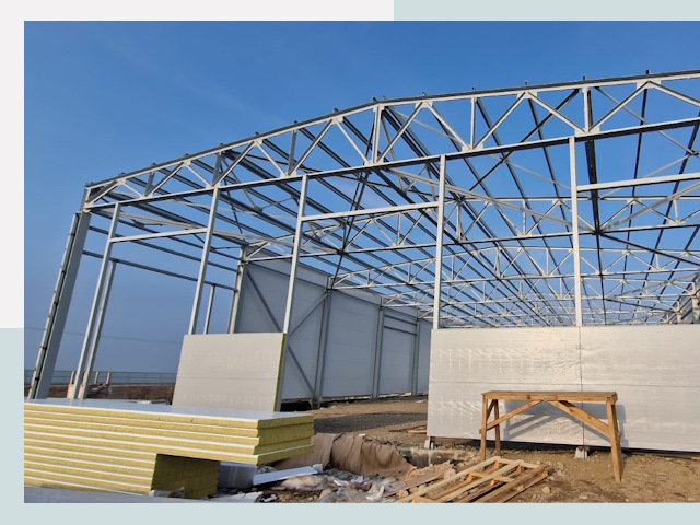 Утепленные ангары в Гатчина от 617 руб. за м²