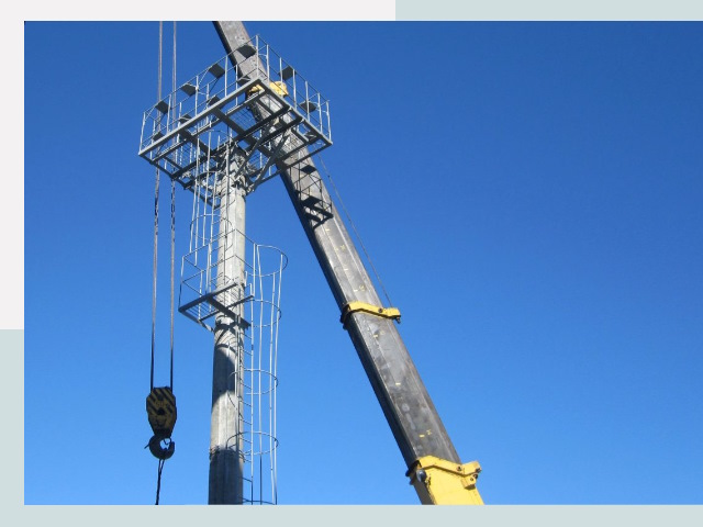 Монтаж осветительных мачт в Гатчина от 617 руб.