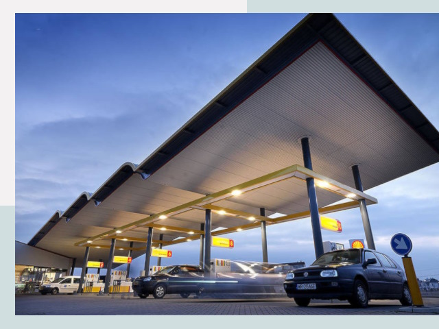 Навесы для АЗС в Гатчина от 617 руб. - Защита и комфорт