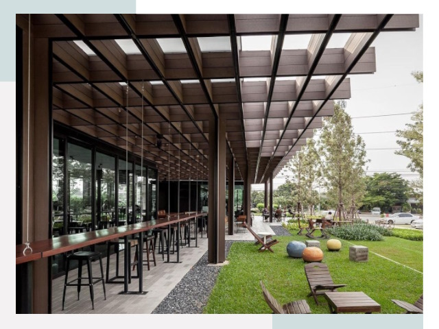 Летние веранды для кафе в Гатчине