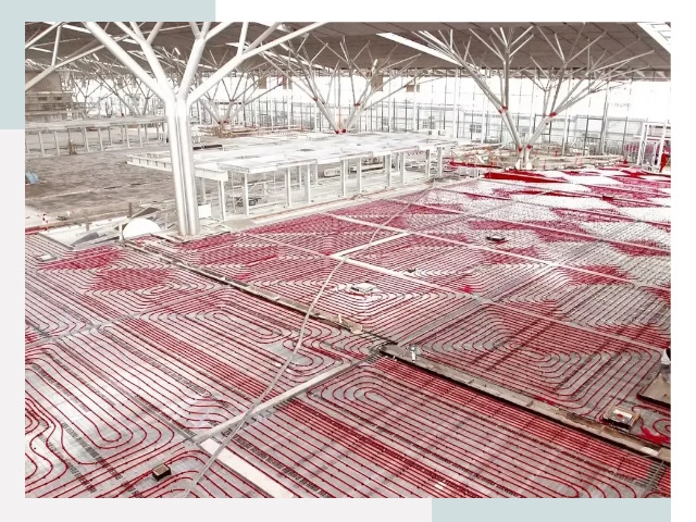 Отопление ангаров в Гатчине