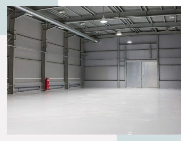 Полы для ангаров в Гатчине